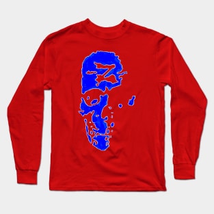 Z Skull Blue! Long Sleeve T-Shirt